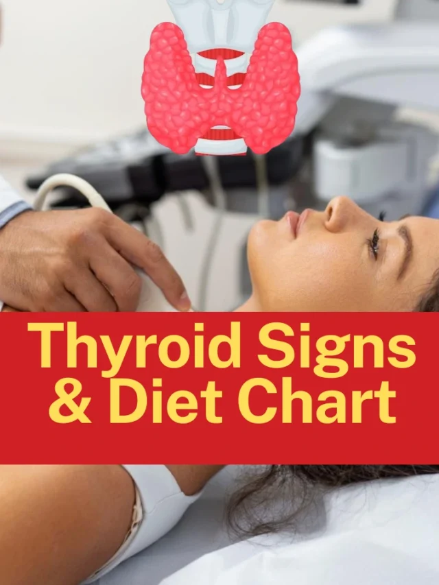 How to find thyroid signs/symptoms and 20 best diet charts